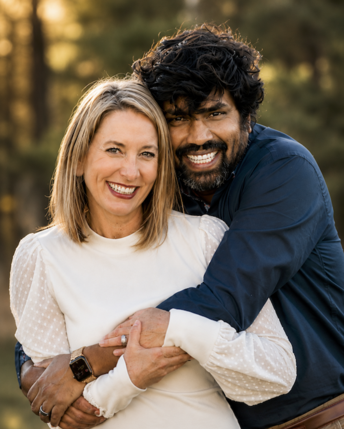 Ravi and Julie Kandal, founders of Kingdom Foundations